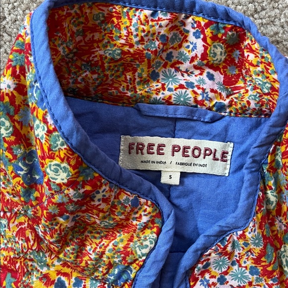 Free People Chloe Floral Print Jacket - Picture 3 of 4